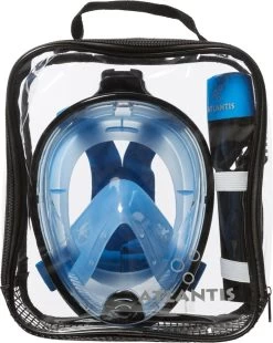 Atlantis Full Face Mask - Snorkelmasker - Volwassenen - Zwart/Blauw - L/XL -Speedo Winkel 955x1200