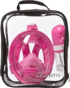 Atlantis Full Face Mask 2.0 - Snorkelmasker - Kinderen - Roze - XS 19 Atlantis Full Face Mask 2.0 - Snorkelmasker - Kinderen - Roze - XS -Speedo Winkel 966x1200