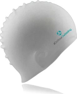 #DoYourSwimming - Badmuts Voor Kinderen - »Goldfisch« - Silicoon (Spandex) - Perfecte Pasvorm - Wit