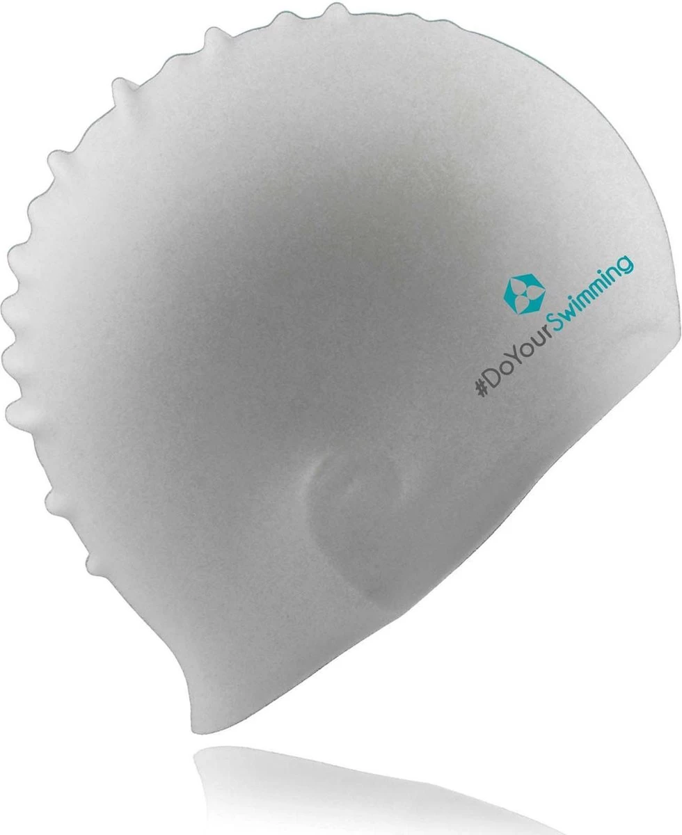 #DoYourSwimming - Badmuts Voor Kinderen - »Goldfisch« - Silicoon (Spandex) - Perfecte Pasvorm - Wit 3 #DoYourSwimming - Badmuts Voor Kinderen - »Goldfisch« - Silicoon (Spandex) - Perfecte Pasvorm - Wit
